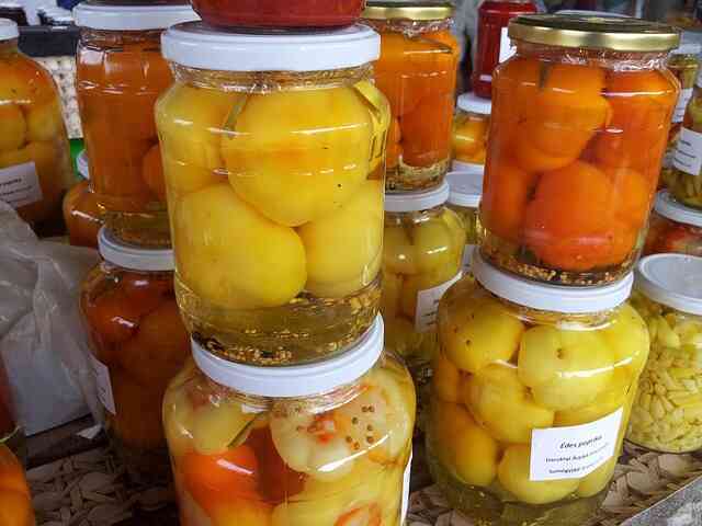 food preserved